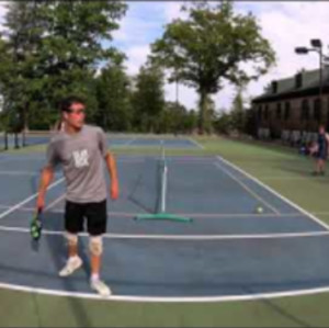 Two backhand Erne&#039;s! A 4.5 pickleball match with Dave and Matt vs. Ron a...