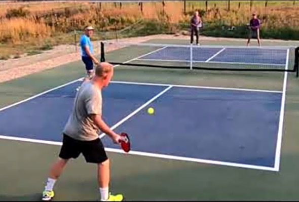 What is the pickleball Shake And Bake?