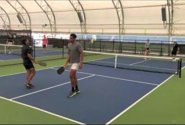 Great Mixed vs. Men&#039;s Doubles Pickleball in Opelika, 7/22/23