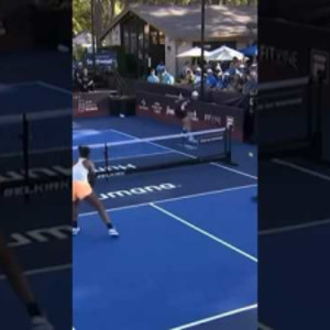 ATP to overhead finish! #sports #highlights #pickleball #clips #shorts