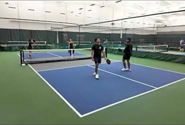 First time playing with my 4.0 PPA Women&#039;s Partner (Mic&#039;d up 4.0 Pickleball)