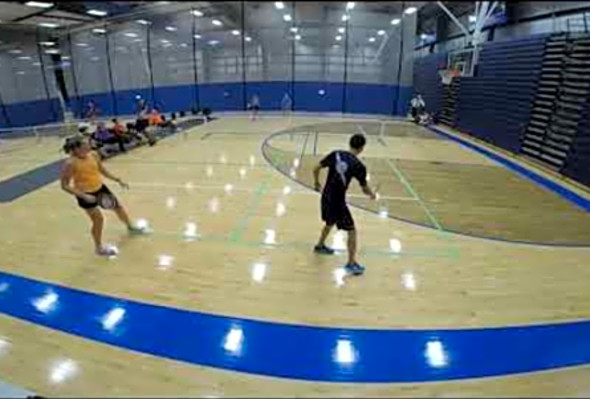 Mixed Finals Miller-Tran vs Ackerman-Wong Watertown 2019 Pickleball Tournament