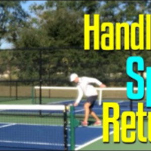 The SPIN pickleball return - Do you know what to do? - In2Pickle