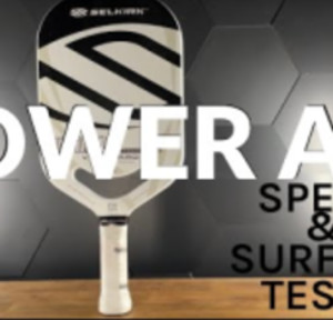 Selkirk Power Air Fastest Pickleball Paddle? Speed Test and Surface Revi...
