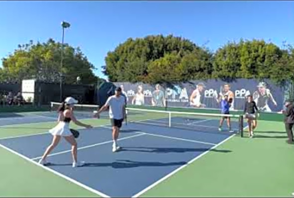 Jennifer Tavernier &amp; Kyle Koszuta Vs. Thomas Wilson &amp; Lea Jansen - PPA Takeya - Pro Mixed Doubles