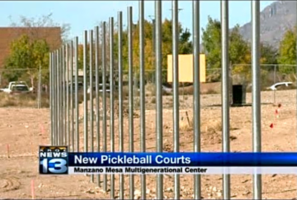 Albuquerque breaks ground on pickleball courts