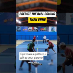 CREATE THE ERNE&#039;S SHOT, DON&#039;T WAIT #pickleballtips #pickleballtraveler
