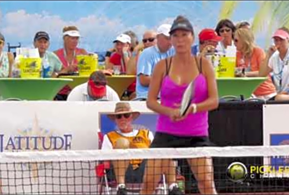 Interview with Triple Crown Winner Jennifer Dawson at 2017 US Open Pickleball Championships