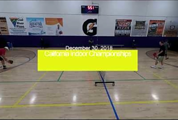 California Indoor Pickleball Championship - Mens Final 4.5