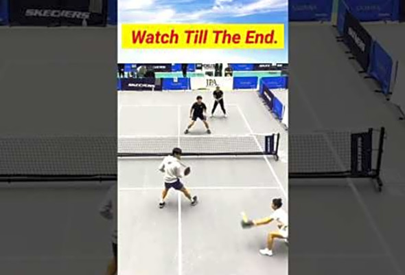 Pickleball Madness: The Game Got Wild at the End! - #ytshorts #pickleball #shorts