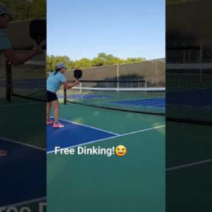 Free dinking lesson for beginner#pickleball #fun #sports #shorts #freele...