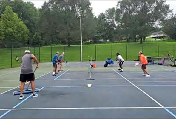Frank&#039;s pickleball tournament 2:6. August 15, 2020