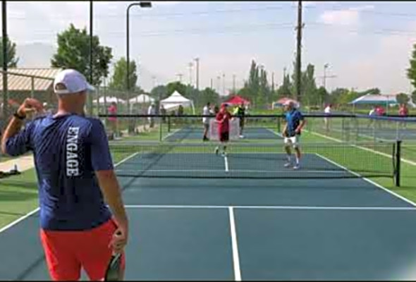 Yates &amp; Wright vs Evans &amp; Williams (3 of 3) 2018 Pickleball Tournament of Champions