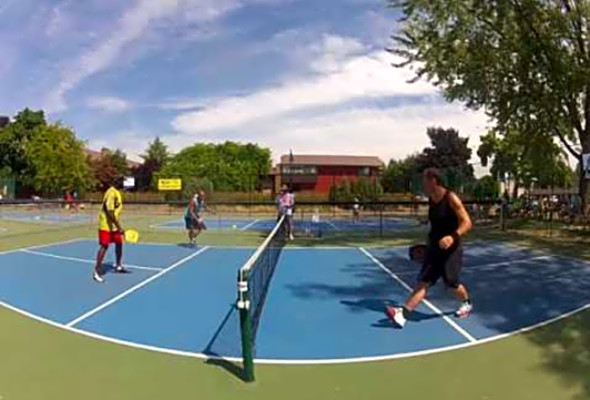 (Awesome 4.5 Men&#039;s Doubles Rally) 2017 Pickleball Canada Nationals