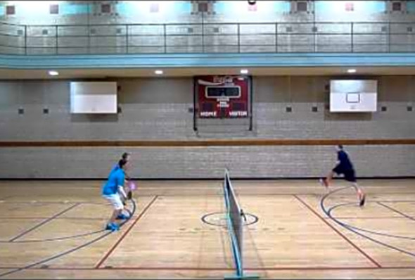 Pickleball 5.0 presented by Valenti Sports Paul Valenti between the legs winner