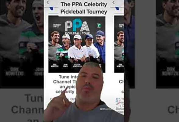 The PPA Celebrity Pickleball Tourney #pickleball #pickleballtiktok