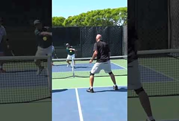 Pickleball Showdown: Epic Serves &amp; Team Focus!