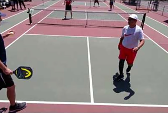 Tustin Memorial Day Pickleball Winner Bracket Finals 2018 Game 1