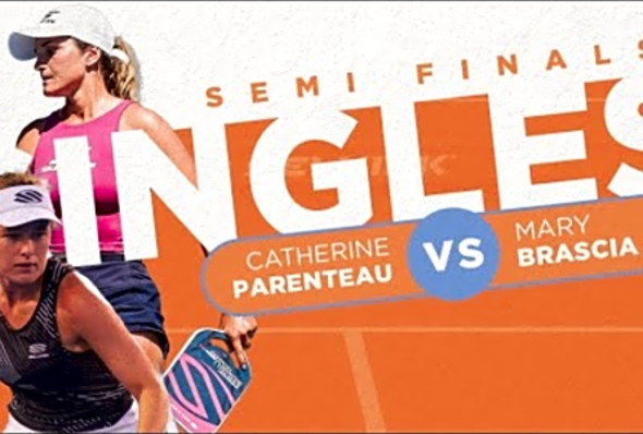 Semifinal match featuring Catherine Parenteau vs Mary Brascia in Las Vegas!