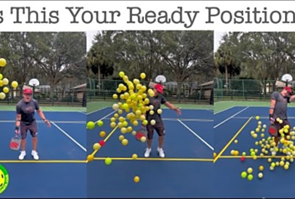Is This Your Ready Position? - Pickleball Minute