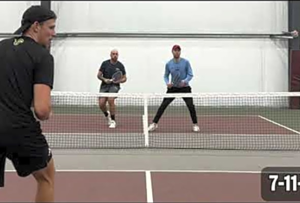 5.0 $$ Pickleball Tournament - Dean Papakonstantis Mikael Vollbach vs Ted Holway Clarke Spinosa