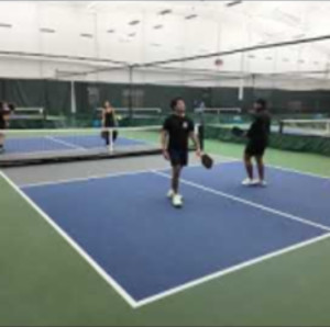 First time playing with my 4.0 PPA Women&#039;s Partner (Mic&#039;d up 4.0 Pickleb...