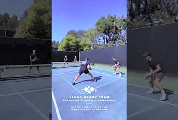 2nd Annual Jason Barry Team Pickleball Tournament in partnership with the James Blake Foundation