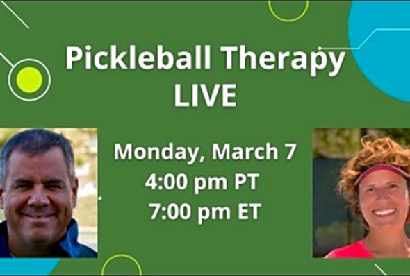 Pickleball Therapy LIVE