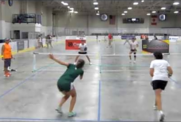 Pickleball Fever in the Zoo-OWD 1/4 Finals Jardim Robertson v Lane Fenton-Kovanda