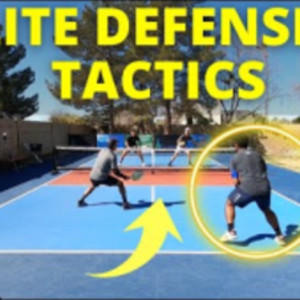 #1 Way To DEFEND Hard Shots In Pickleball - Briones Pickleball