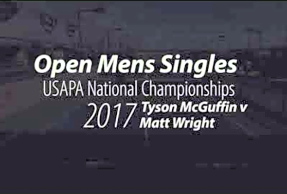 Flashback! 2017 USAPA Nationals MSPro Tyson McGuffin v Matt Wright