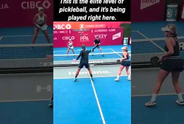 Elite Pro Pickleball Action in ATL - Fast Hands, Incredible Defense &amp; More!&quot; #pickleballhighlights