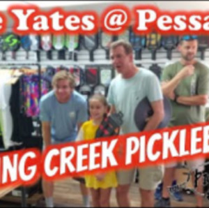 Kyle Yates at Landing Creek Pickleball &amp; Pessanos Variety Store