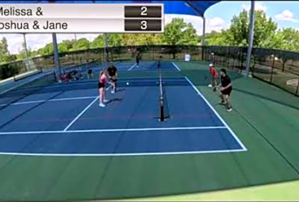 Outdoor Pickleball match 1 (8-25-2024)