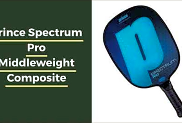 Prince Spectrum Pro Middleweight Composite Pickleball Paddle