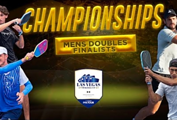 Bar/Navratil v Tardio/Daescu at the Las Vegas Pickleball Cup