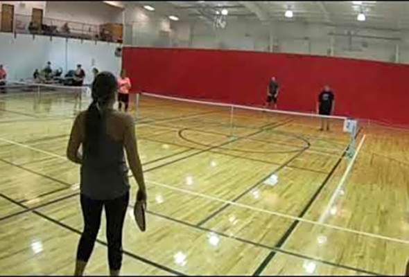 2018 Branson Classic Pickleball Tournament MXDS 3.5 (set 3) Leone/Lauridsen Vs. Pickens/Barnes