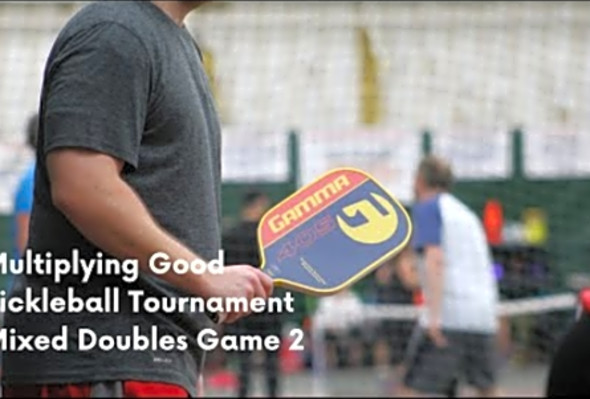 Multiplying Good Pickleball Tournament - Riley Harden &amp; Hannah Carpenter Mixed Doubles Game 2