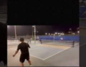 Tennis Pickleball w/ Small Franklin Sweet Spot Trainer Paddle #picklebal...