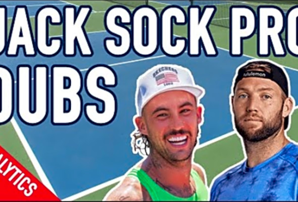 Jack Sock Pro Men&#039;s Doubles Pickleball Debut with Tyson McGuffin - Condensed Match Analysis