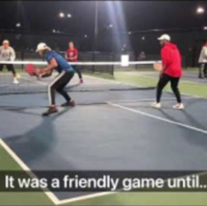 It was a friendly game until...feat. Pro Pickleball Player Warren Tamana...