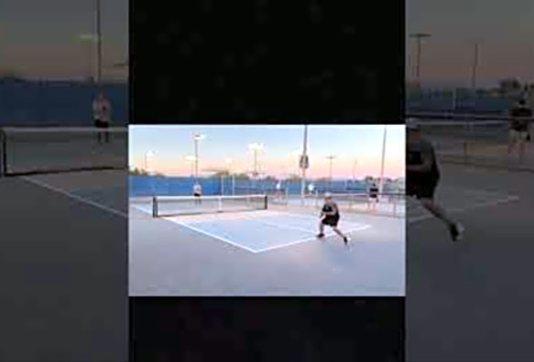 Pickleball - Franklin SweetSpot Trainer Paddle - Gilbert Regional Park, Arizona #pickleball #tennis