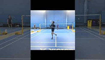 Finish #badminton #badmintonlovers #sports #games #singles #smash #net #drop #fun #finish #match