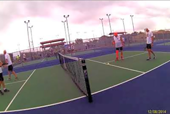 Front Range Pickleball Club- APEX outdoor courts. Aug 2014