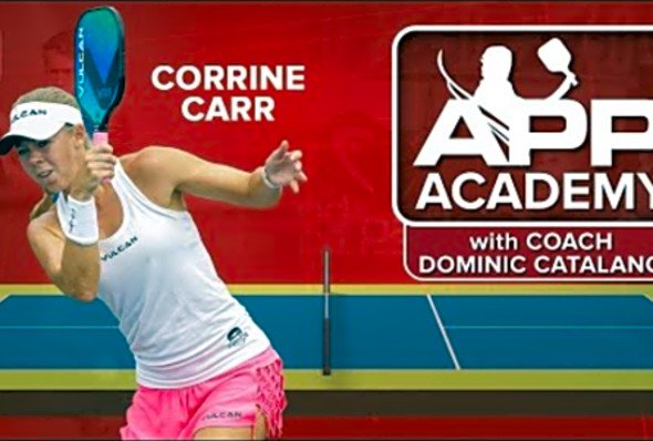 Pickleball Blocking Drills with Corrine Carr: APP Academy Episode 4