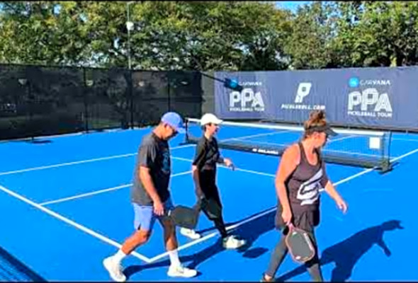 5.0 Mixed Doubles 12/3/23 2nd Backdraw Pickleball San Clemente Finals Tournament