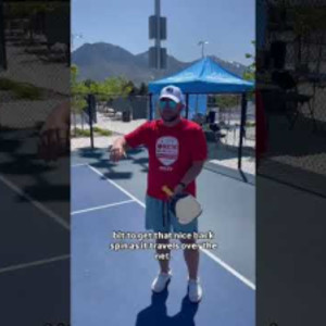 Paul Pickleball Series-Third Shot Drop Skill #hudef #pickleballpaddle