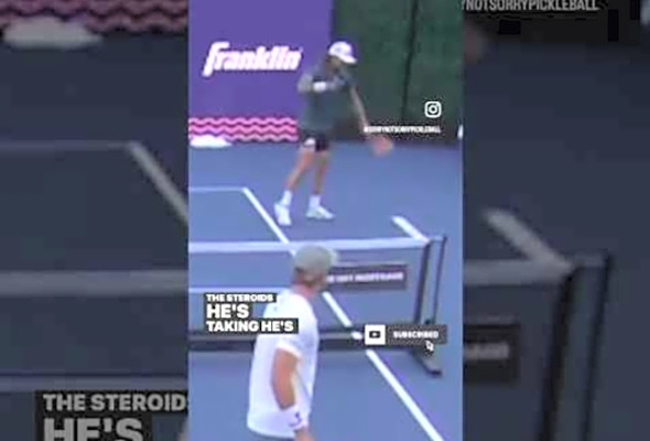 Tyson McGuffin PUNCHES Paddle - Roid Rage or Delamination method to beat Ben Johns? #ppa #pickleball