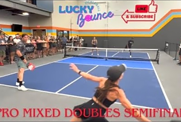 Pro mixed doubles semifinal slam &amp; jam tournament 2024