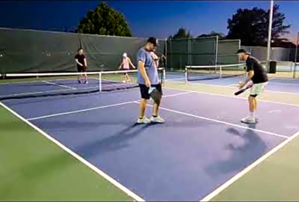What a Fun Point! Luke / Jackson vs Lily / Rich Pickleball match play highlights August 16th
